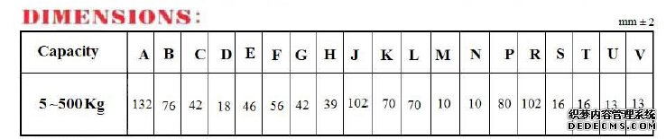 美國(guó)sensolink稱重模塊 SLM3產(chǎn)品尺寸